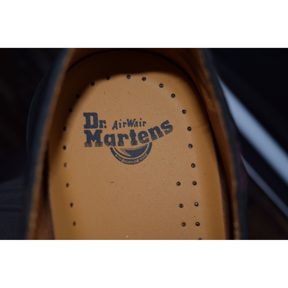 Dr. Martens 8065 Mary Jane Women Black Floral Rose Double Buckle T-Strap Shoes - Picture 6 of 9